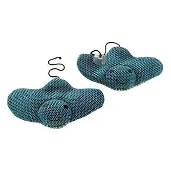 Best for Long Lasting High Material – ScumRay Twin Pack Hot Tub Scum Absorber - Reusable Spa & Pool Cleaner