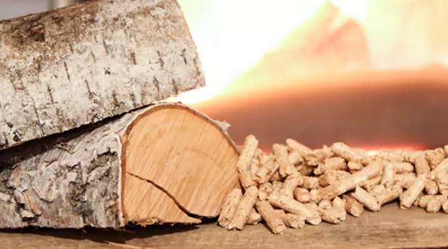 The difference between regular wood and wood pellets